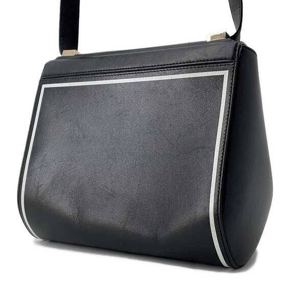 Givenchy Pandora Leather Shoulder Bag Black - Picture 2 of 7